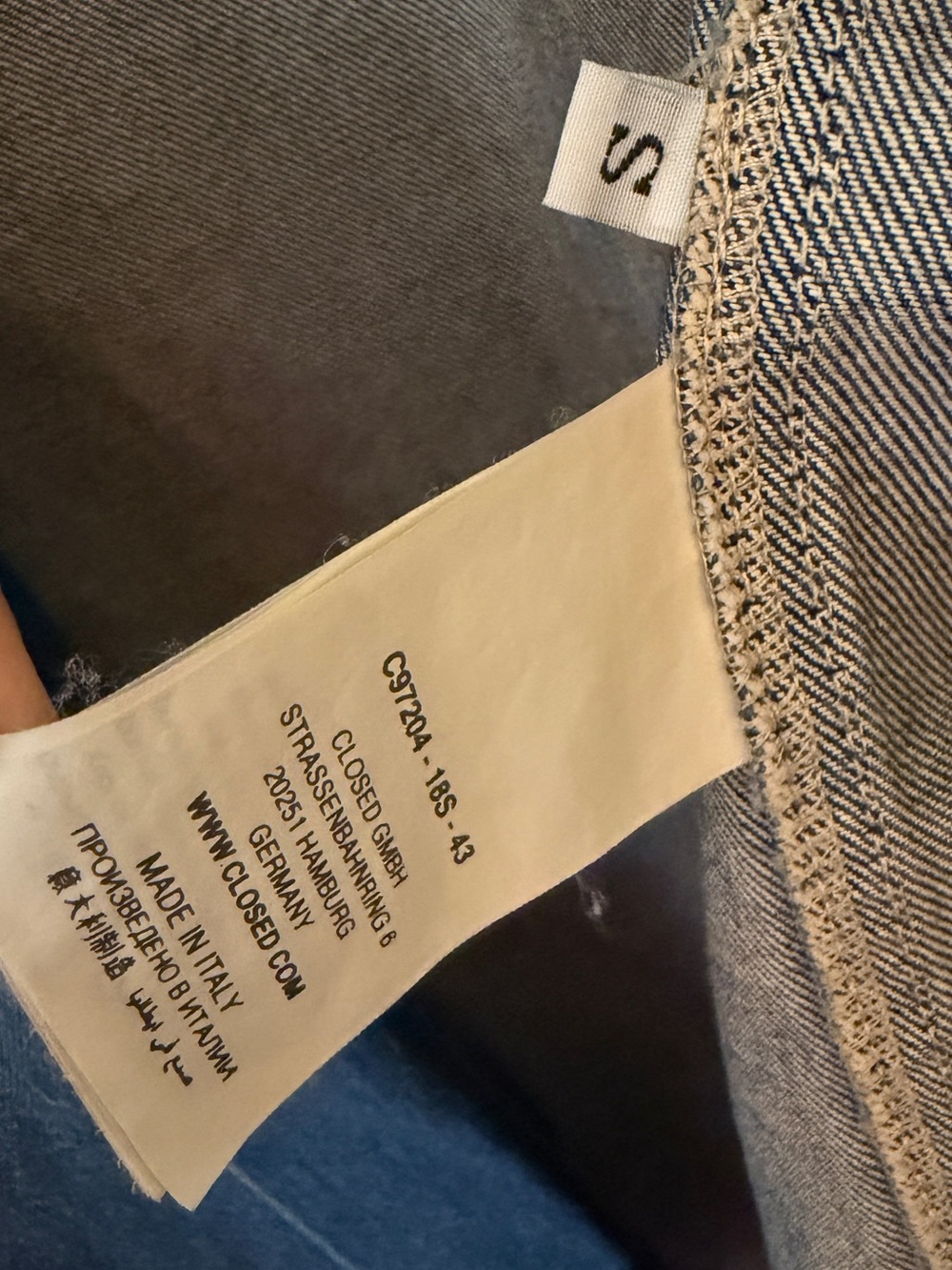 CLOSED Denim Shirt Jacket in Blue - Picture 4 of 7